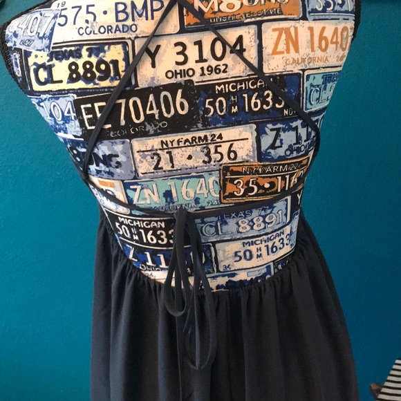 Wilfred Dark Green Backless Dress - Picture 3 of 3